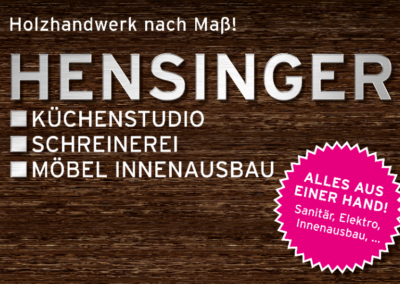 Hensinger Möbel + Innenausbau GmbH